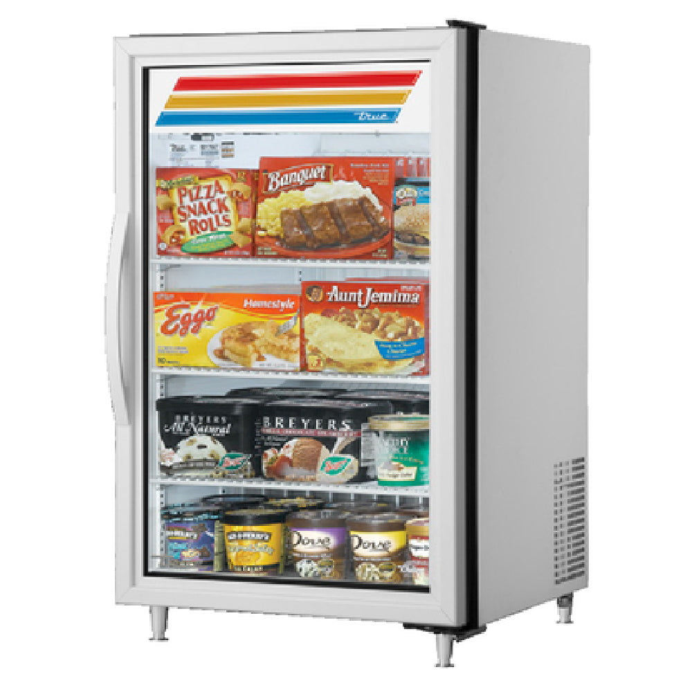 True Mfg. - General Foodservice GDM-07F-HC~TSL01_SS_LH - Freezer Merchandiser, Countertop