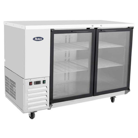 Atosa USA, Inc. SBB48GGRAUS1 - Atosa Back Bar Cooler, Shallow Depth, Two-section