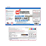 Marston Chemical 300189 Alkaline Beer Line Cleaner 32 Oz Heavy-duty Alkaline-based Beer Line Cleaning Solution