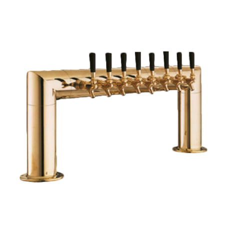 Perlick 4008-8BTF - Pass-Thru Draft Beer Tower, Countertop, 38"W X 14"H