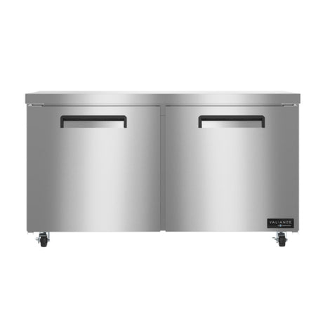 Hoshizaki VUF60A - Valiance Series Undercounter Freezer, Two-section, 59-3/4"W