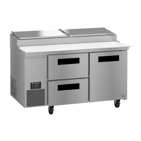 Hoshizaki PR60B-D2 Steelheart Series Pizza Prep Table Reach-in Two-section