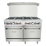 Empura EGR-48_NAT - Double Base Gas Range, 48"W X 32 1/2"D X 59 3/4"H, Natural Gas