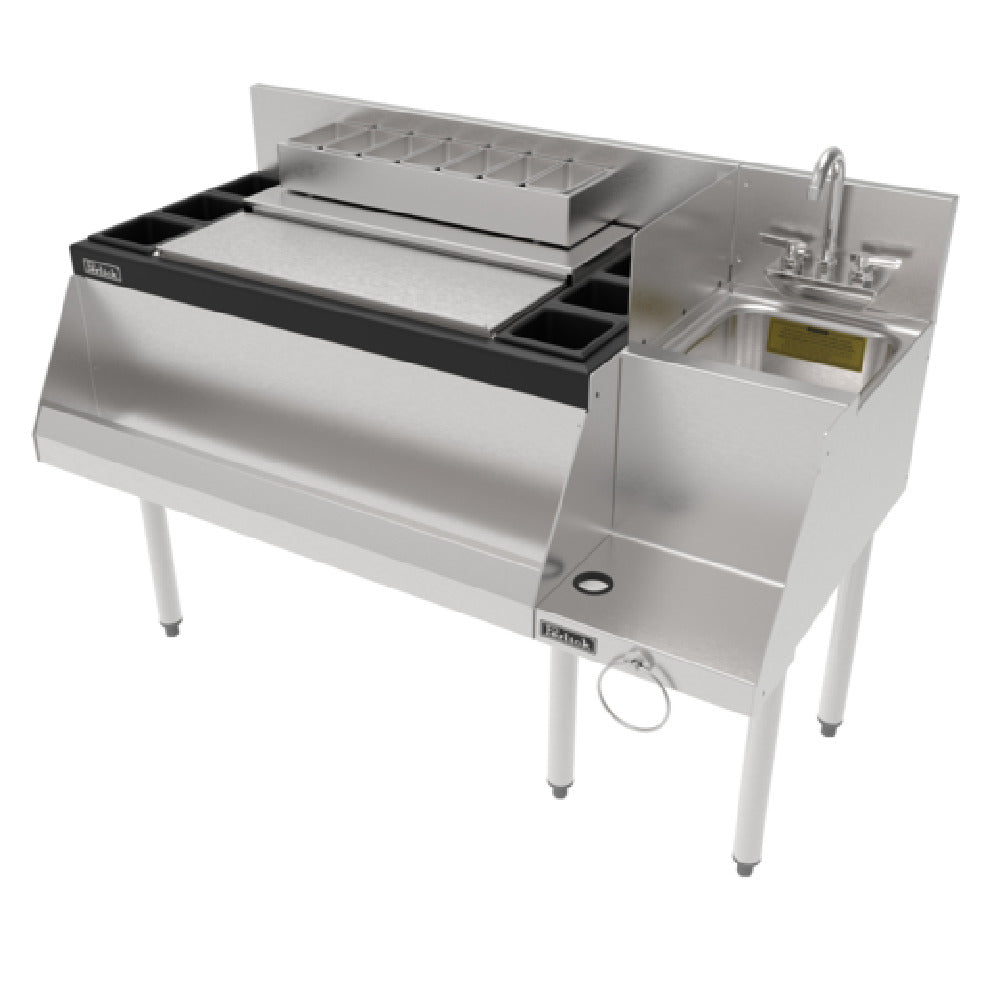 Perlick UCS48A-LF - Underbar Ice Bin/Cocktail Station, Blender Station, 48"W X 24"D