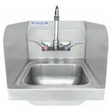 Empura Stainless EHS12SPWH Hand Sink Wall Mounted 16"D X 12"W X 13"H Overall