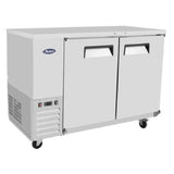 Atosa USA, Inc. SBB48GRAUS1 - Atosa Back Bar Cooler, Shallow Depth, Two-section