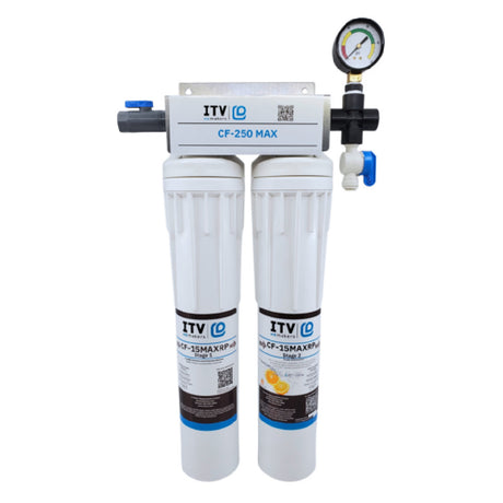 ITV Ice Makers CF-210 MAX FILTER - Water Filtration System, Double Filtration Kit