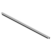 Metal pipe with hexagonal cross-section for Hoshizaki rail adapter bar for pan openings