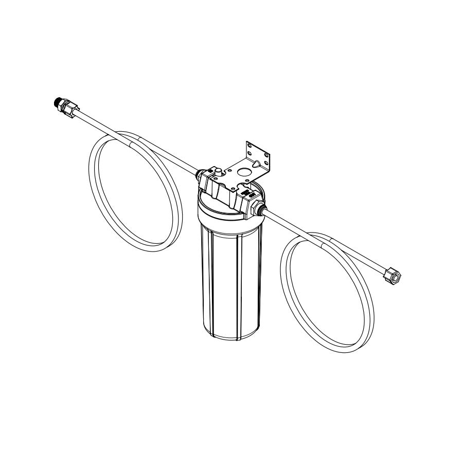 Follett 01089580 Pressurized Water Sanitizing Kit (1) Filter Housing