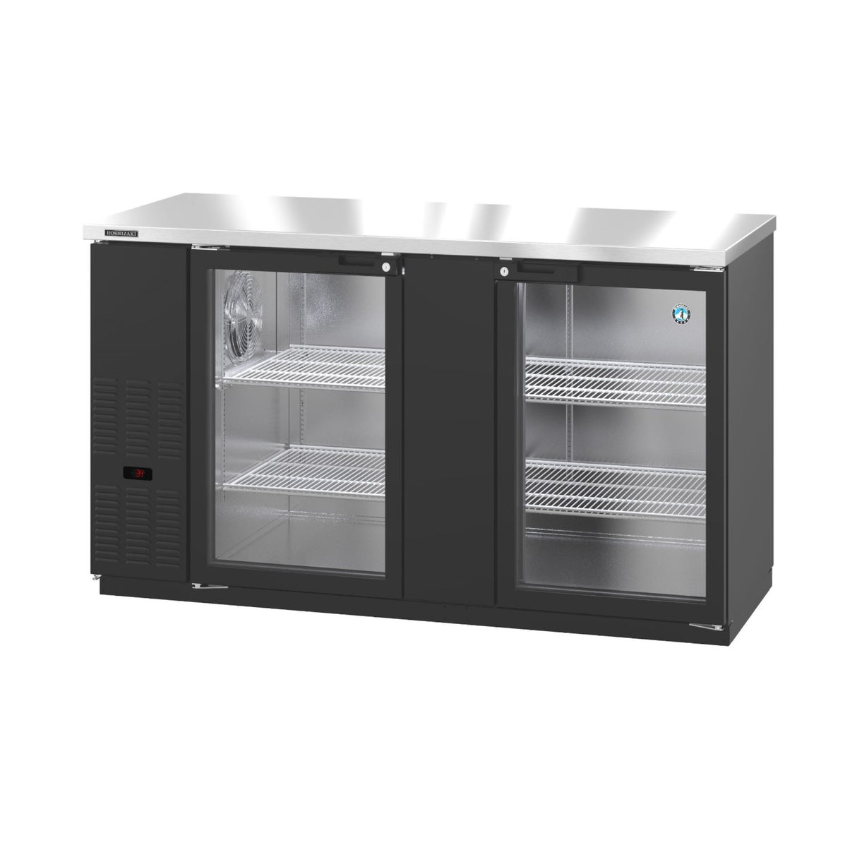 Hoshizaki BB69-G Refrigerated Back Bar Cooler Reach-in Two-section