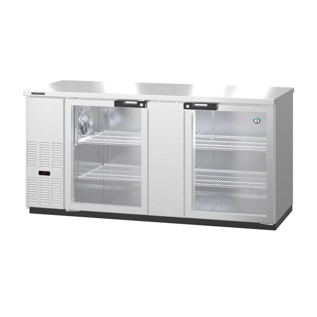 Hoshizaki BB69-G-S Refrigerated Back Bar Cooler Reach-in Two-section