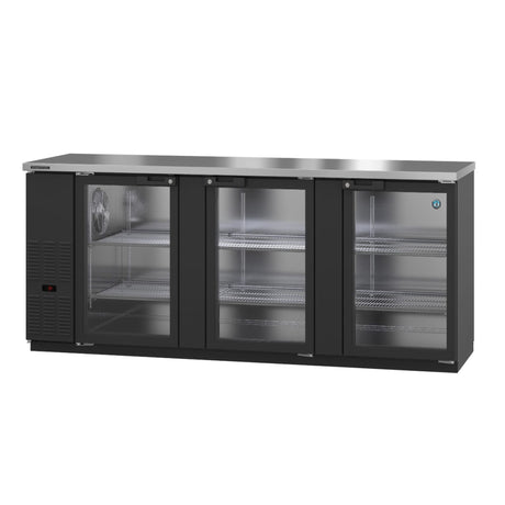 Hoshizaki BB95-G Refrigerated Back Bar Cooler Reach-in Three-section