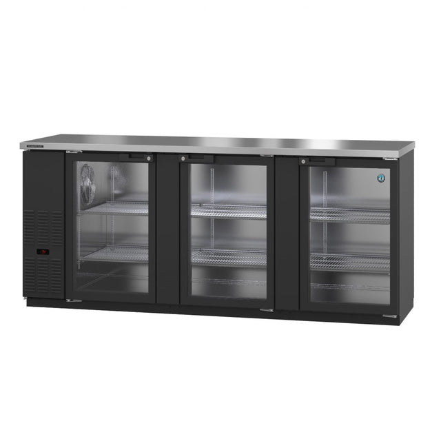 Hoshizaki BB95-G Refrigerated Back Bar Cooler Reach-in Three-section