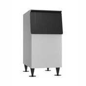 Commercial ice bin Hoshizaki BD-300SF with stainless steel exterior and black top