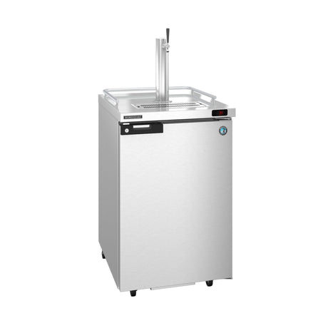 Stainless steel Hoshizaki DD24-S draft beer cooler with single tap tower for commercial use