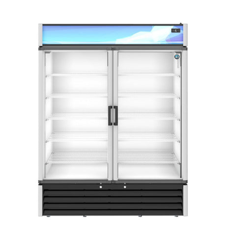 Hoshizaki FM-49-HC Freezer Merchandiser 2-section 42.61 Cu. Ft.