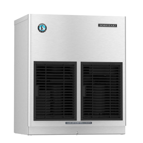 Hoshizaki FS-1022MLJ-C Serenity Ice Maker showcasing dual ventilation panels on white exterior