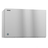 Stainless steel exterior Hoshizaki KM-1301SWJ ice maker with sleek rectangular design