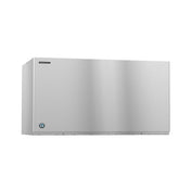 Stainless steel Hoshizaki KM-1601SRJ wall-mounted cube style ice maker for commercial use