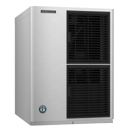 Hoshizaki KM-660MAJ Ice Maker with dual ventilation panels and stainless steel finish