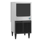 Commercial Ice Maker Hoshizaki KM-81BAJ features vented front panel and raised legs