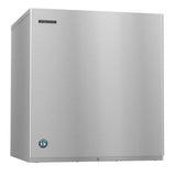 Stainless steel Hoshizaki KM-901MRJ3 Ice Maker with cube-style, minimalist design