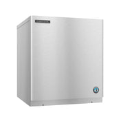Stainless steel Hoshizaki KMD-410MWJ cube style ice maker with minimalist design