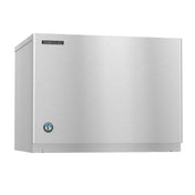 Stainless steel Hoshizaki KMD-530MWJ cube style ice maker with minimalist design