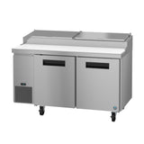 Hoshizaki PR60B-D2 Steelheart Series Pizza Prep Table Reach-in Two-section