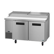 Hoshizaki PR60B-D2 Steelheart Series Pizza Prep Table Reach-in Two-section