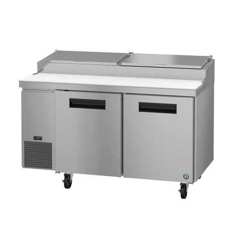 Hoshizaki PR60B Steelheart Series Pizza Prep Table Reach-in Two-section