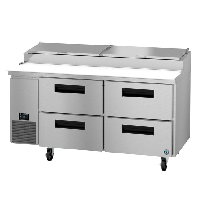 Hoshizaki PR67B-D4 Steelheart Series Pizza Prep Table One-section 19.29 Cu. Ft.