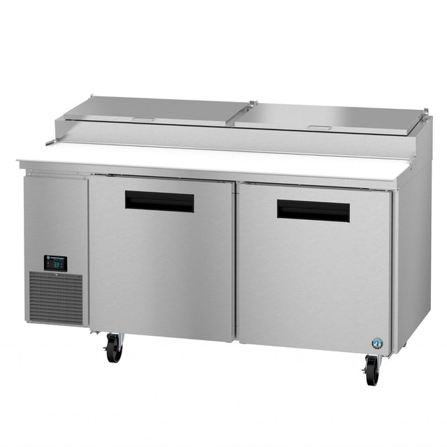 Hoshizaki PR67B Steelheart Series Pizza Prep Table Reach-in Two-section