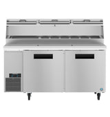 Hoshizaki PR67B-Z Steelheart® Series Pizza Prep Table Reach-in Two-section