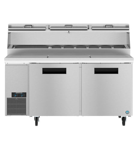 Hoshizaki PR67B-Z Steelheart® Series Pizza Prep Table Reach-in Two-section