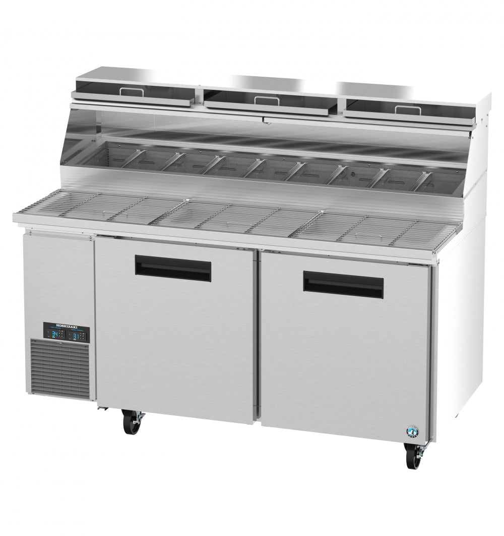 Hoshizaki PR67B-Z Steelheart® Series Pizza Prep Table Reach-in Two-section