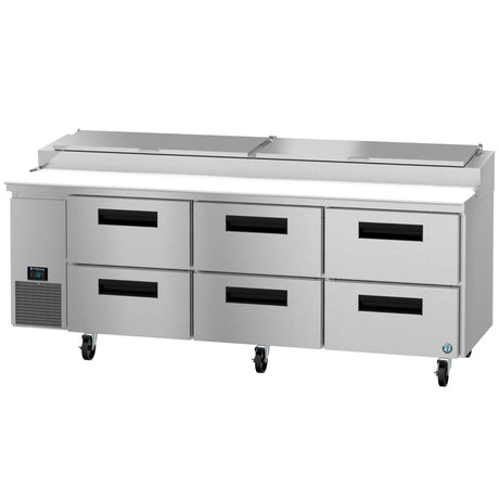 Hoshizaki PR93B-D6 Steelheart Series Pizza Prep Table One-section 29.34 Cu. Ft.