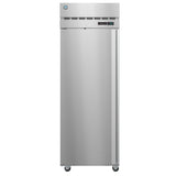 Stainless steel commercial upright Steelheart Series Refrigerator on wheels for easy mobility
