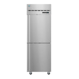 Stainless steel commercial refrigerator from Hoshizaki Steelheart Series, two doors
