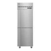 Stainless steel commercial refrigerator from Hoshizaki Steelheart Series, two doors