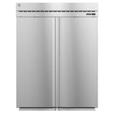 Stainless steel side-by-side Hoshizaki Steelheart Series Refrigerator with two doors