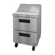 Stainless steel commercial refrigerator on wheels from Hoshizaki Steelheart Series Sandwich