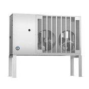 Hoshizaki SRK-15J3 Remote Condenser featuring vented metal exterior and stand for R-404A Refrigerant