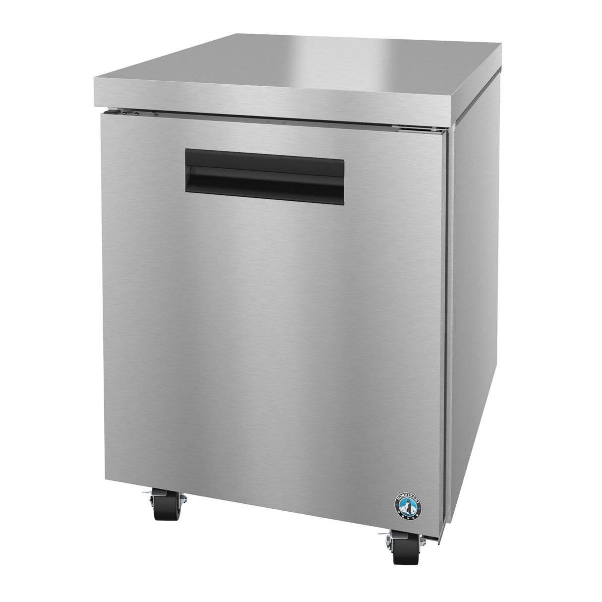 Stainless Steel Hoshizaki UR27A Steelheart Series Undercounter Refrigerator on Wheels