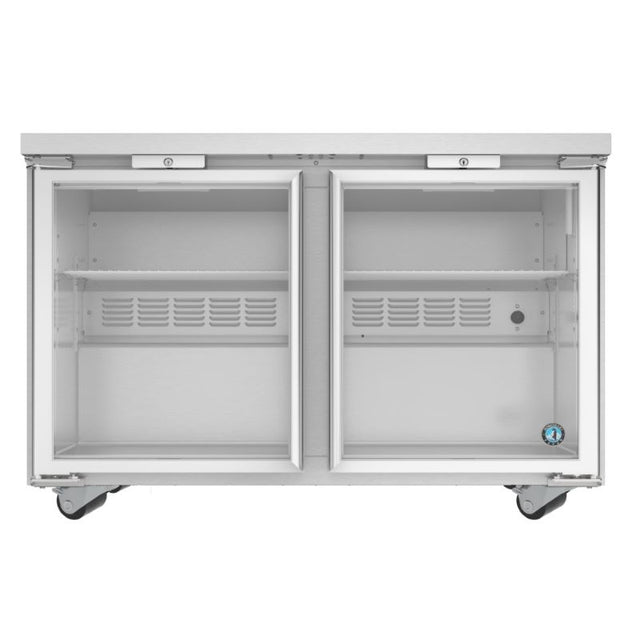 Hoshizaki UR48A-GLP01 Steelheart Series Undercounter Refrigerator Reach-in Two-section