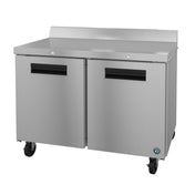Stainless steel commercial worktop refrigerator on wheels, Hoshizaki Steelheart Series