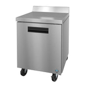 Stainless steel Hoshizaki WR27A Steelheart Series Worktop Refrigerator on wheels