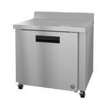 Stainless steel Hoshizaki WR36B Steelheart Series Worktop Refrigerator on wheels