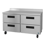 Stainless steel commercial worktable with drawers on wheels for Steelheart Series worktop