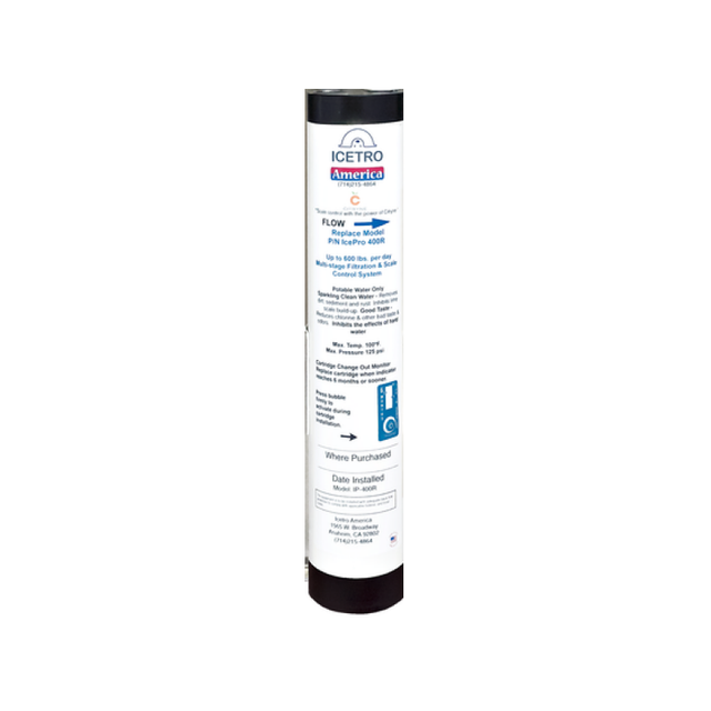 Icetro ICEPRO 400 R IcePro Series Water Filtration System Replacement Cartridge For IcePro 400